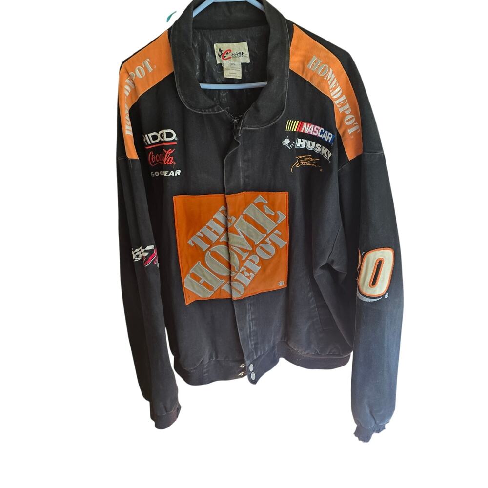 Vintage Tony Stewart Nascar Home Depot Racing Jacket Size XXL